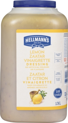 Lemon Za'atar Vinaigrette Salad Dressing Jug