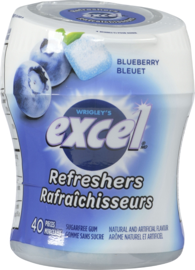 Refreshers Blueberry Sugar Free Gum