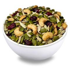 SALAD TOPPING MIX STRAWBERRY GLAZED CASHEW