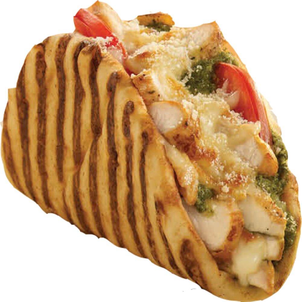 8 in Round Panini Bread with Grilled Mark