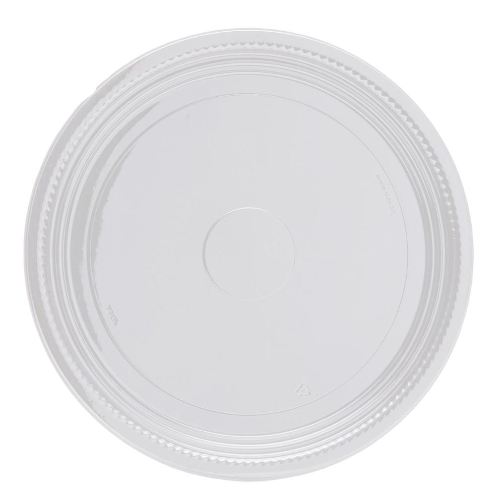 16 in PET Clear Round Container Tray