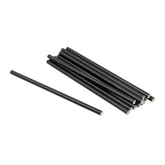 STRAW ECO PAPER COCKTAIL BLACK 5.75"
