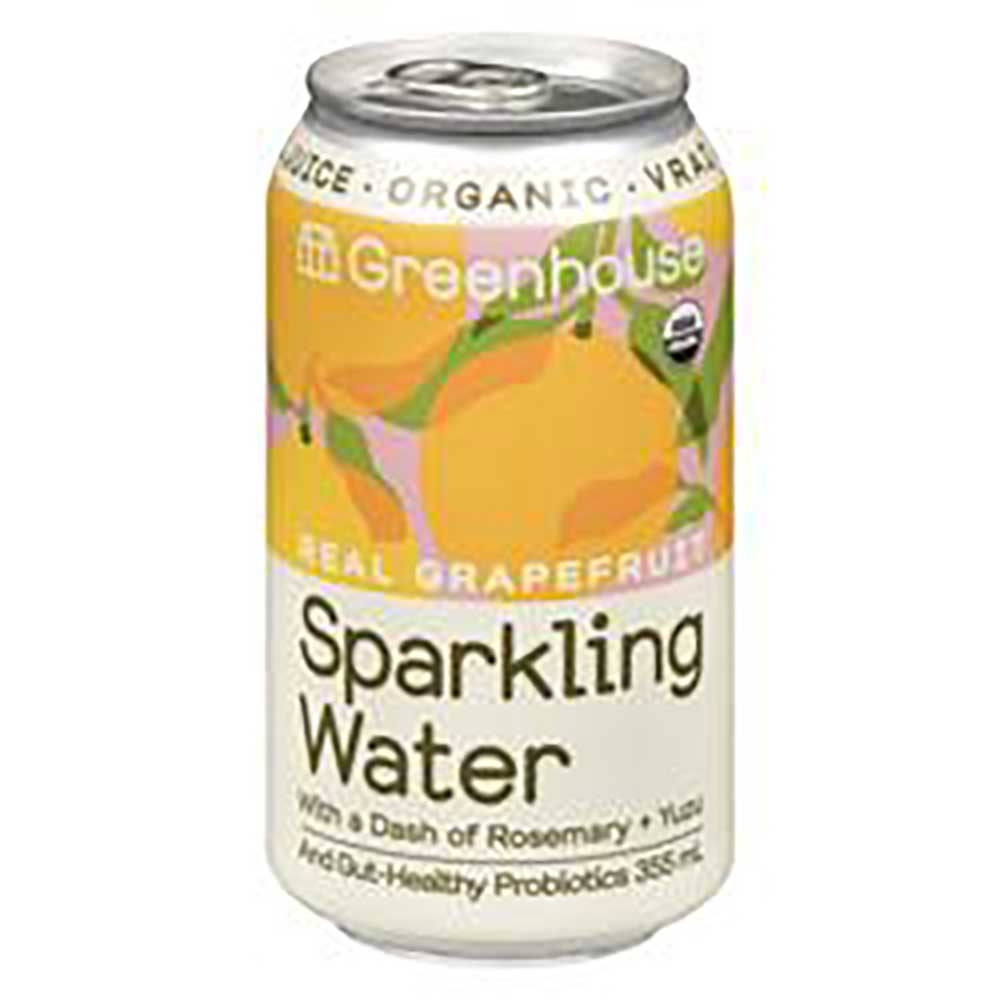 Grapefruit Yuzu and Rosemary Probiotic Sparkling Water