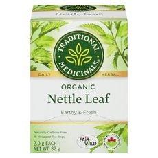 Organic Nettle Leaf Herbal Tea Bags, 16 count