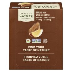 Organic Brazil Nut Snack Bar, 40 Gram