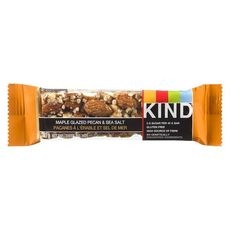 Healthy Snacks Maple Glazed Pecans and Sea Salt Bar, 40 Gram