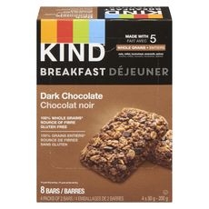 Dark Chocolate Cocoa Breakfast 50 Grams Protein Bar, 4 count