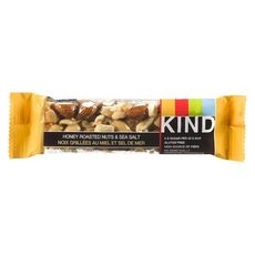 Healthy Snacks Honey Roasted Nuts and Sea Salt Bar, 40 Gram