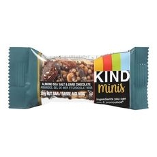Minis Nuts Sea Salt and Dark Chocolate Bar, 20 Gram
