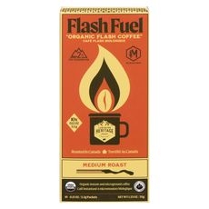 Organic Flash Fuel Medium Roast Coffee, 35 Gram
