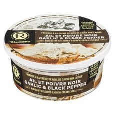 Garlic and Black Pepper Cashew Cream Cheese, 227 Gram