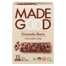 Organic Chocolate Chip Granola Bar, 24 Gram