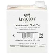 Organic Black Tea Unsweetened Concentrate, 32 Ounce