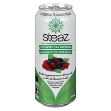 Organic Blueberry Pomegranate Flavored Iced Green Tea, 473 Milliliter
