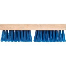 3617514 Flo-Pac Blue Stiff Polypropylene Deck Scrub, 10 inch Length