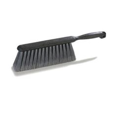 3621123 Flo-Pac Gray Counter and Bench Brush with Flagged Polypropylene Bristles, 8 inch Length