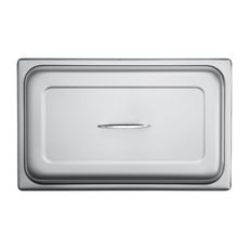 Stainless Steel Solid Full Size Chafer Dome Cover, 21.5 x 13 x 2.8 inch