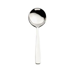 Modena 18/10 Stainless Steel Satin Finish Round Soup Spoon, 7 inch