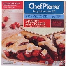 10 inch Pre-Baked 10 Pre-Sliced Cherry Pie, 2.125 Pound