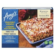 Amy's Family Size Vegetable Lasagna