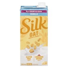 SILK Aseptic OAT VANILLA 0G OF SUGAR 946ML