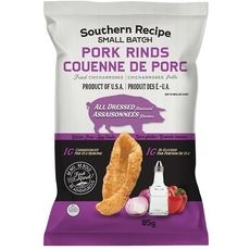 Small Batch All Dressed Smoke Pork Rinds, 85 Gram