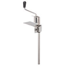 Professional Inox Manual Can Opener with Screw Plate, 22 inch Rod