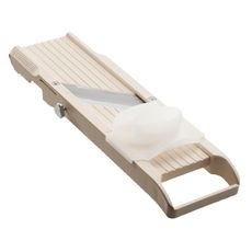 Premium Small Mandoline with Non-Skid Base, 12.4 x 4.3 x 1.5 inch