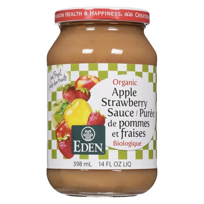 Organic Apple Strawberry Sauce