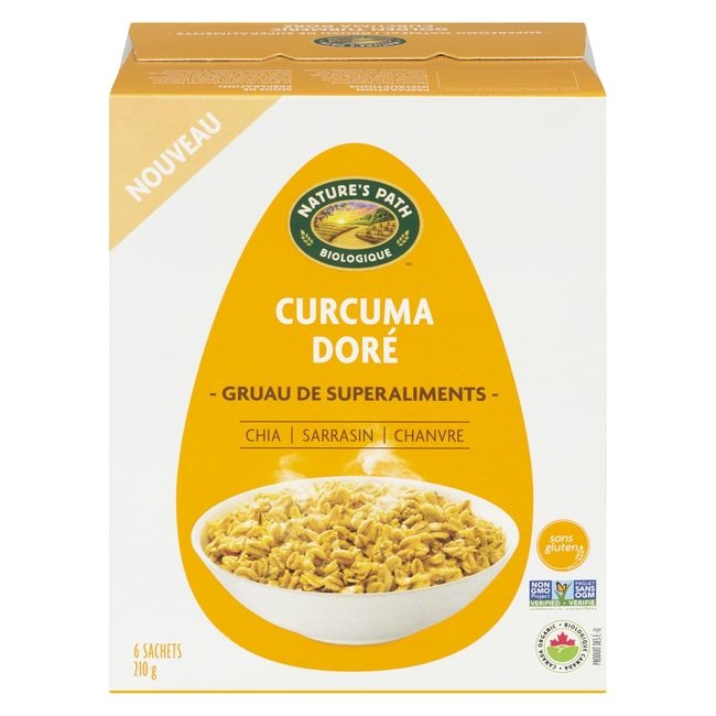 Golden Turmeric Superfood Oatmeal