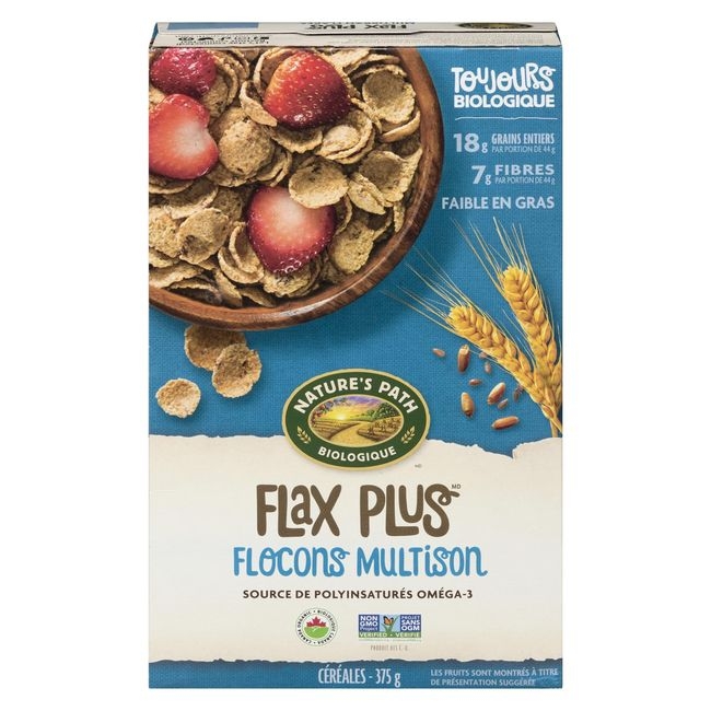 Organic Flax Plus Multibran Flakes Cereal