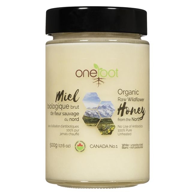 Organic Raw Wildflower Honey