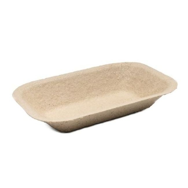 Number 100 Kraft Earth Pulp Tray