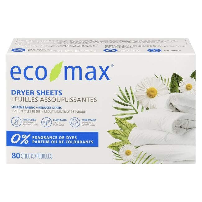Fragrance Free Dryer Sheets