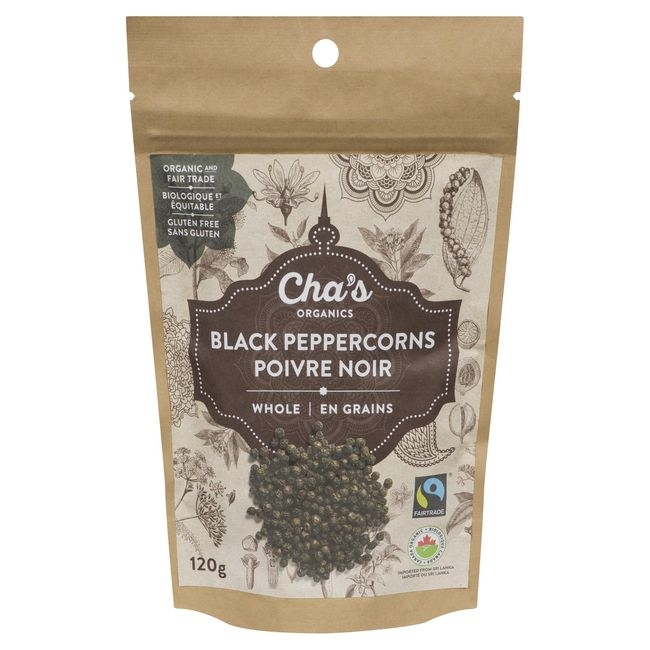 Whole Black Peppercorns