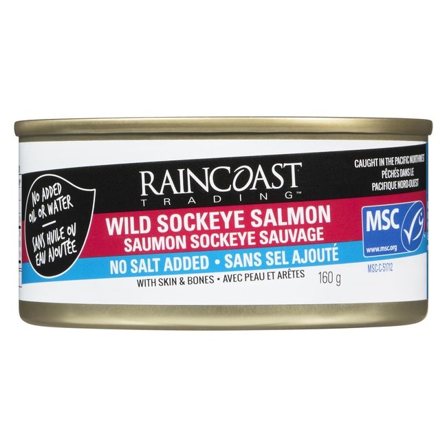 No Salt Added Sockeye Salmon
