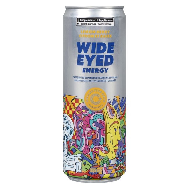 Wide Eyed Lemon Berry Energy Drink