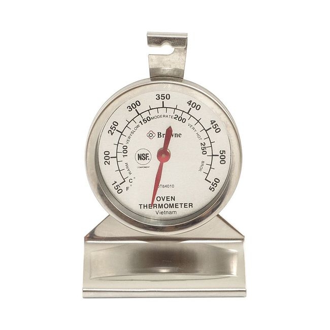 150 to 550 Fahrenheit Hanging Oven Thermometer