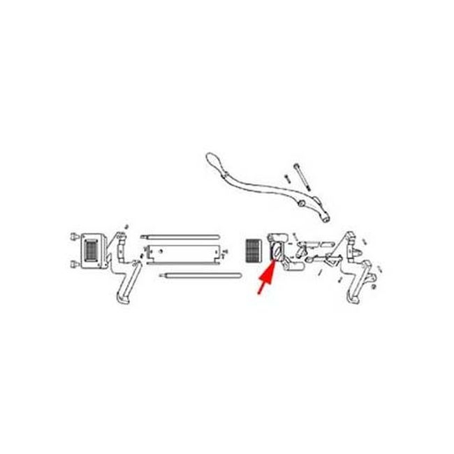 45610-1 Cast Iron Pusher Plate for Potato Cutter