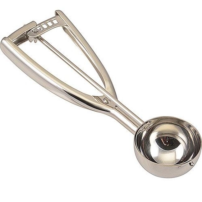 47154 Stainless Steel Round Number 20 Squeeze Disher, 1.5 oz Capacity