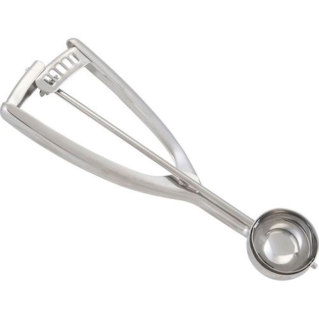 47158 Stainless Steel Round Number 50 Squeeze Disher, 0.625 oz Capacity