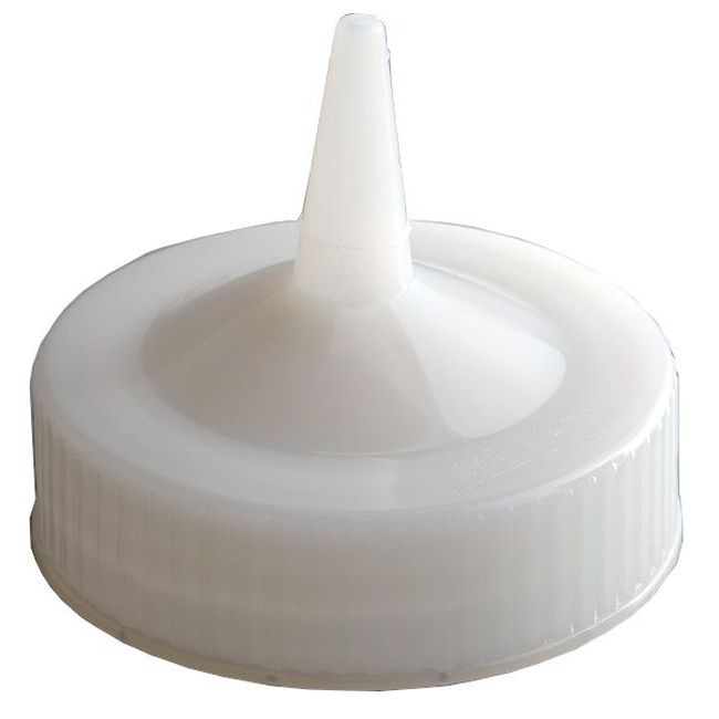 4913-13 Traex Clear Single Tip Cap for Wide Mouth Squeeze Dispenser