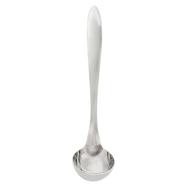 Eclipse 18/8 Stainless Steel Satin Finish Serving Ladle with Brushed Handle