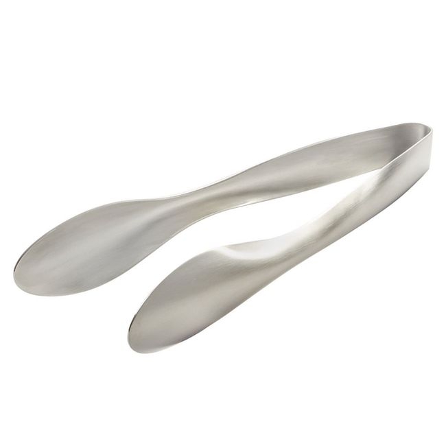 Eclipse 18/8 Stainless Steel Satin Finish Serving Tong with Brushed Handle
