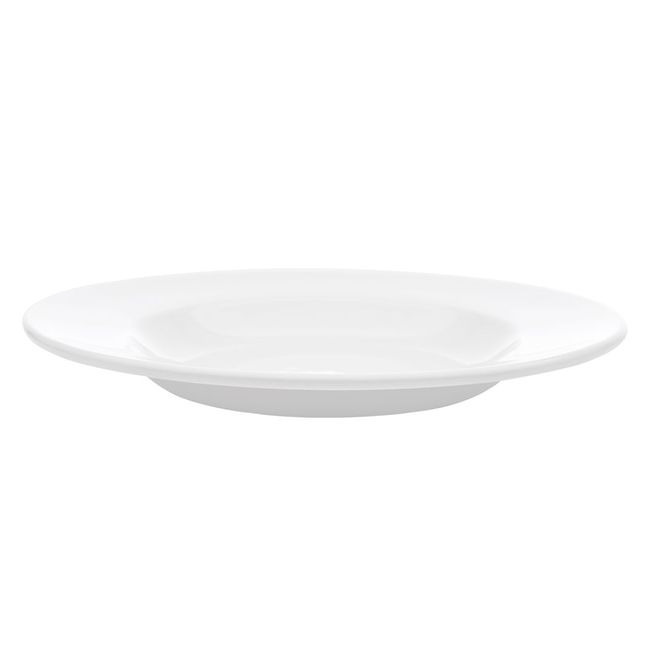 Palm Porcelain White Pasta Bowl