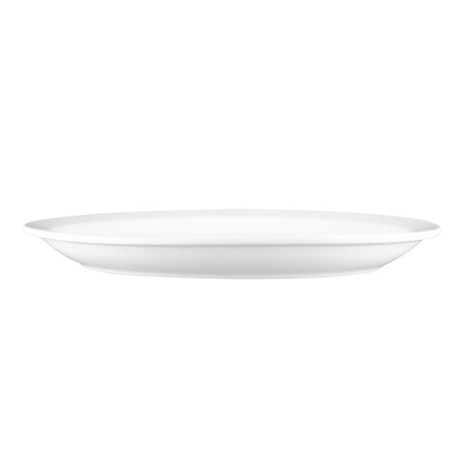 Palm Porcelain White Oval Platter