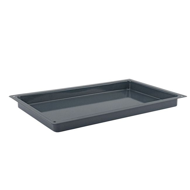 Thermalloy Granite Enamel Steel Full Size Combi Oven Roast Pan