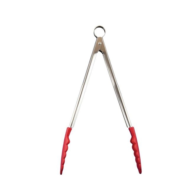 Silicone Red Locking Tong