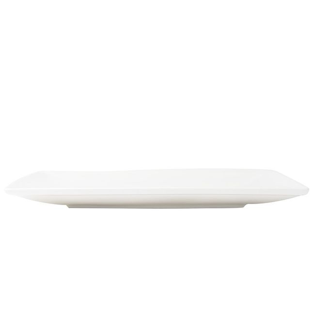 Foundation Porcelain Square Coupe Plate