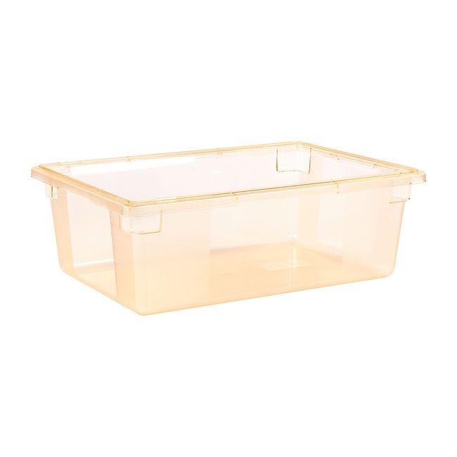 10622C22 Storplus Polycarbonate Yellow Color-coded Food Storage Box, 12.5 gal Capacity